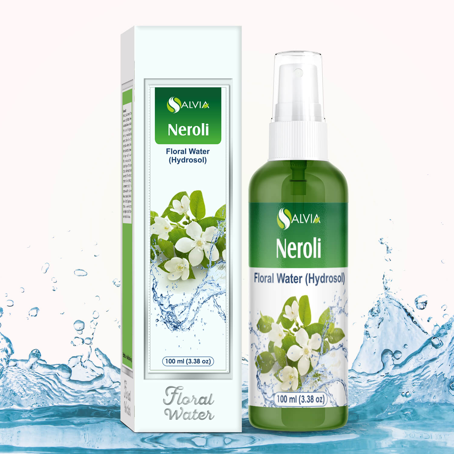 Salvia Floral Water 100 ml Neroli (Orange Blossom) Floral Water (Hydrosol) Salvia Floral Water 100 ml Neroli (Orange Blossom) Floral Water (Hydrosol)